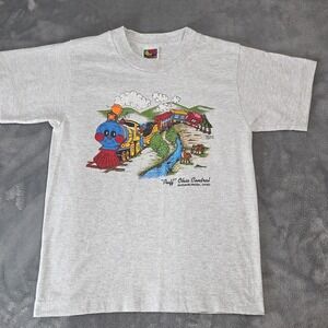 Vintage Single Stitch Kids 10-12 T Shirt  "Puff" The Train Print Made In The USA